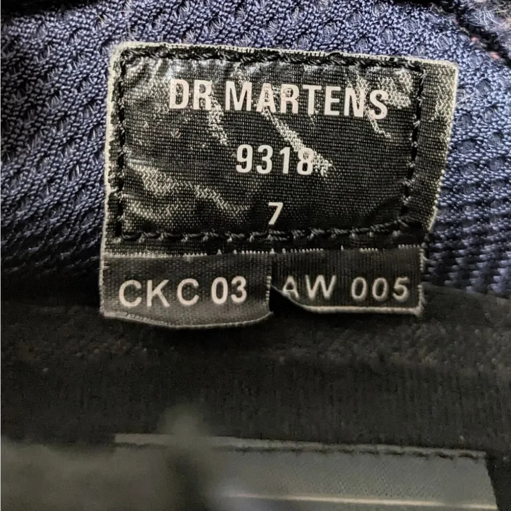 DR MARTENS Leather Flat Slip-On Loafers